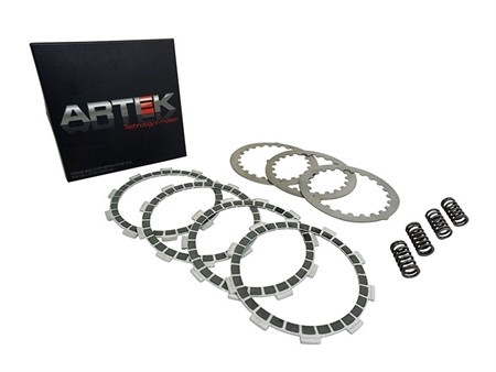 Disque embrayage ARTEK K2, renforcé kevlar, moteur moto 50cc Minarelli AM6 (RS, TZR, DT, Beta, Fantic...)