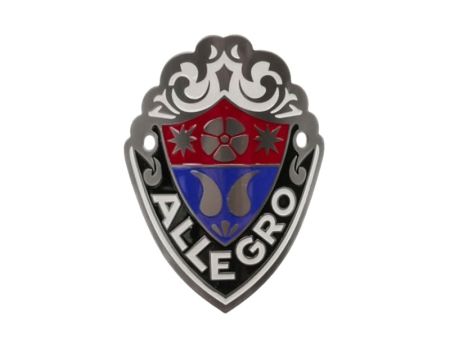 Emblème logo ALLEGRO (fixation à la colonne de direction) Emblème logo ALLEGRO (fixation à la colonne de direction)