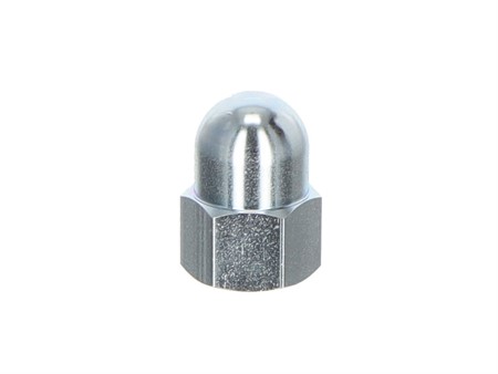 Ecrou de roue M10 x 1mm chromé, divers vélomoteurs