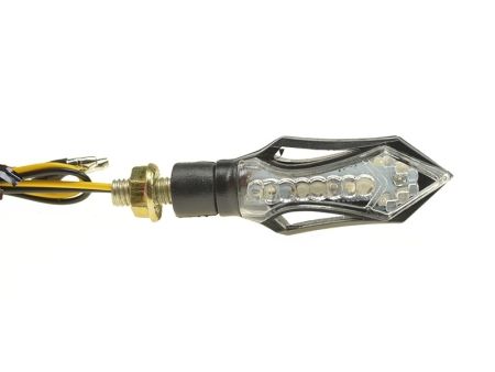 LED Blinker (Lauflicht) schwarz
