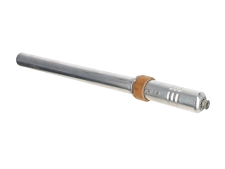 Pompe à air aluminium chromée 300-330mm (spécial PUCH Velux, SOLEX et vieux SACHS)