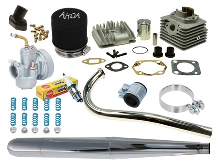 Pack moteur Sport 44mm 63cc, vélomoteurs Zündapp Belmondo (type 247) Pack moteur Sport 44mm 63cc, vélomoteurs Zündapp Belmondo (type 247)