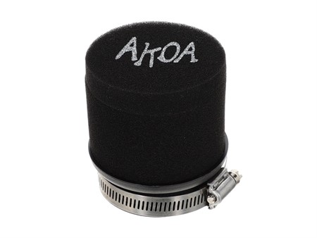 Filtre à air mousse AKOA Ø 65mm, vélomoteur Kreidler / Zündapp Belmondo et universel carbu Bing SRF (noir) Filtre à air mousse AKOA Ø 65mm, vélomoteur Kreidler / Zündapp Belmondo et universel carbu Bing SRF (noir)