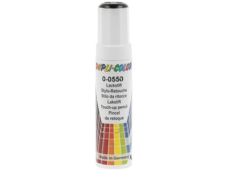 Stylo retouche Dupli-Color 12ml. noir brillant 0-0550