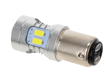Ampoule avant à LED's type baillonnette BA15d 6 V (12 pin)