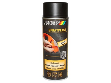 Sprayplast Abziehlack schwarz matt (400 ml)