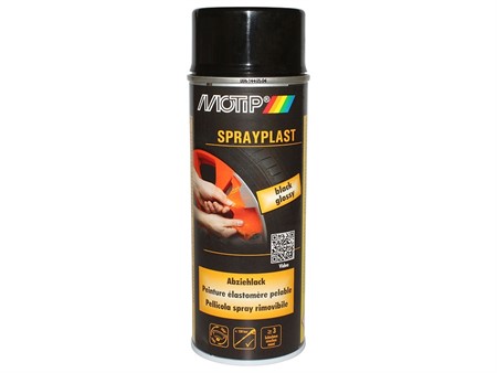 Sprayplast Abziehlack schwarz glanz (400 ml)