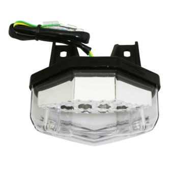 Phare arrière LED «transparent» Rieju MRT 50 homologué CE