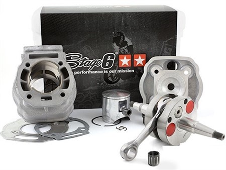 Pack moteur (kit+ vilo) Stage6 Big Racing 88cc (50x45), moto 50cc avec moteur Derbi euro3