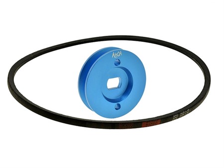 Poulie 60 mm «avec courroie» vélomoteurs Piaggio Ciao