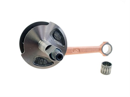 Kurbelwelle Akoa original verstärkt, axe 12mm Piaggio Ciao, Si, Bravo, Boxer