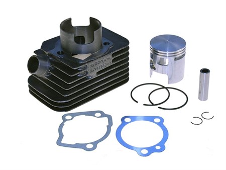 Kit Malossi 75cc, Ø46.5mm fonte, axe de piston 12mm, Piaggio Ciao