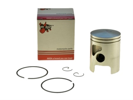 Piston complet Akoa 41mm (version a clapet), vélomoteurs Sachs 502 Piston complet Akoa 41mm (version a clapet), vélomoteurs Sachs 502