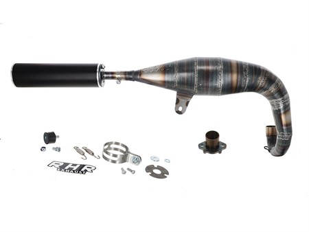 Pot d'échappement compétition RHR R400V 2024 74cc, vélomoteurs Puch Pot d'échappement compétition RHR R400V 2024 74cc, vélomoteurs Puch