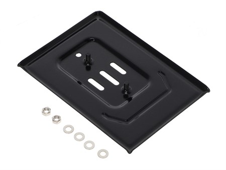 Support de plaque d'immatriculation INOX, cyclo/boguets...