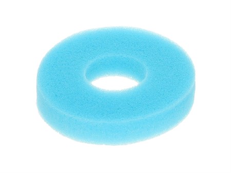 Mousse décorative absorbante ronde BLEU, universel pour réservoir vélomoteur