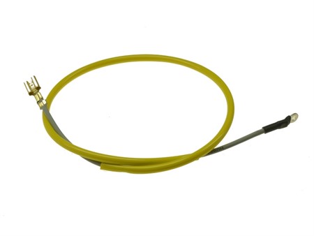 Cable pour impulsion d'allumage JAUNE rupteur->bobine (ext.), vélomoteurs Piaggio Ciao Cable pour impulsion d'allumage JAUNE rupteur->bobine (ext.), vélomoteurs Piaggio Ciao