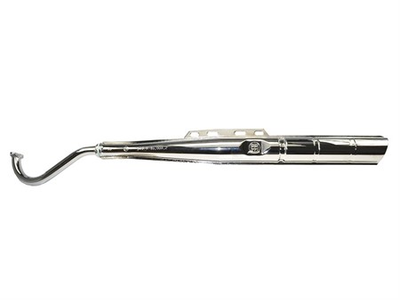 Auspuff Puch 2-Teiler 22mm mit CH-Nummer und Logo Auspuff Puch 2-Teiler 22mm mit CH-Nummer und Logo