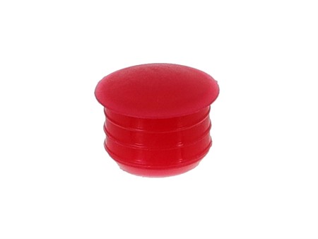 Bouchon rouge (1pce) pour flasque de tambour frein, vélomoteur Puch Maxi Bouchon rouge (1pce) pour flasque de tambour frein, vélomoteur Puch Maxi