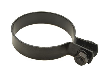 Collier de silencieux d'échappement, couleur noir, Ø 70mm Collier de silencieux d'échappement, couleur noir, Ø 70mm