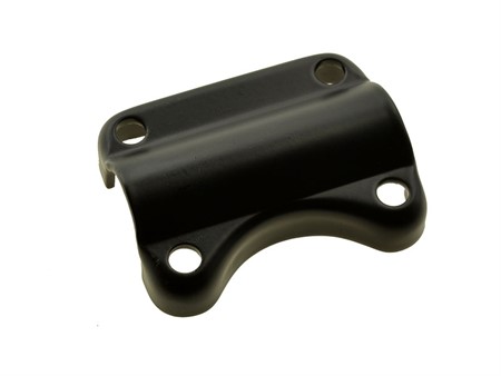 Pontet de guidon noir pour fourche EBR, divers vélomoteurs Pontet de guidon noir pour fourche EBR, divers vélomoteurs