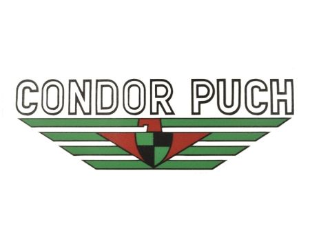 Puch Condor Aufkleber Velux «103x35» Puch Condor Aufkleber Velux «103x35»