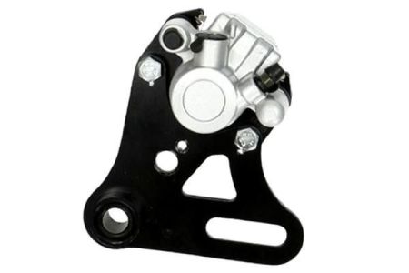 Bremssattel hinten mit Halter - original Derbi Senda DRD X-Treme ab 2010 Bremssattel hinten mit Halter - original Derbi Senda DRD X-Treme ab 2010