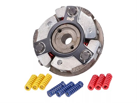 Embrayage DMP Street Pro 3 machoires + jeu de ressort, moteur Puch E50 Embrayage DMP Street Pro 3 machoires + jeu de ressort, moteur Puch E50