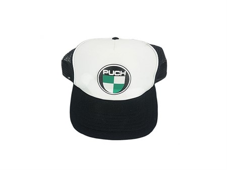 Casquette officielle Puch, noir / blanche