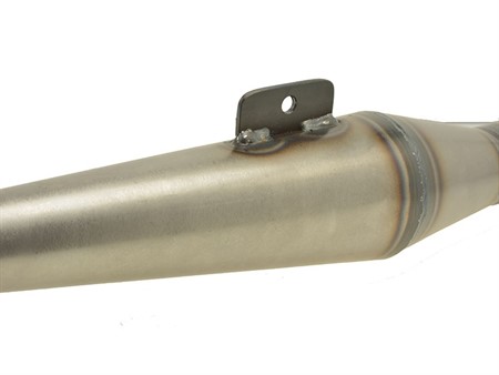 Homoet Auspuff P4 blank Puch (Auslass gerade)