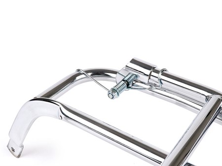 Porte bagages avant Piaggio Ciao - chrome