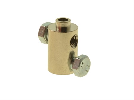 Nippel inkl. 2 Schrauben Ø 10x15 mm Nippel inkl. 2 Schrauben Ø 10x15 mm