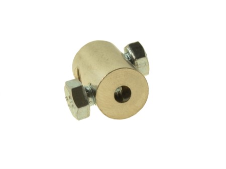 Nippel inkl. 2 Schrauben Ø 10x15 mm