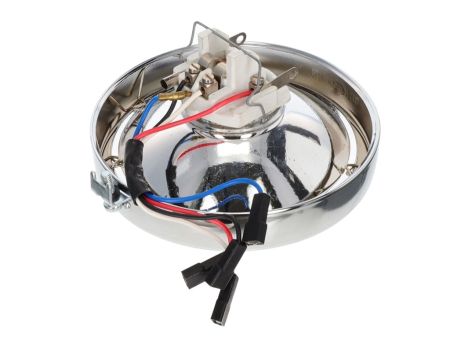 Phare rond CEV Tipo 105 (BA20D) NOS sans interrupteur, universel vélomoteurs