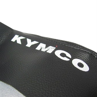 Housse de selle look Carbon/noir, scooter 50cc Kymco Super 9 50ccm