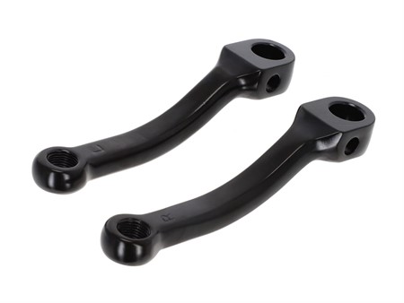 Tretkurbeln 1A Qualität «146 mm» schwarz, universal