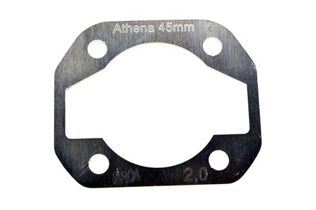 Cale d'embase 2.0mm alu, Athena 45mm Puch E50 Cale d'embase 2.0mm alu, Athena 45mm Puch E50