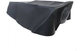 Housse de selle look noir, scooter 50cc Piaggio Fly 50ccm noir