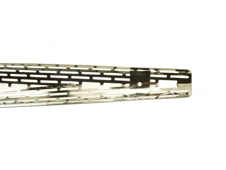 Hitzeblech Chrom gelocht Auspuff Universal