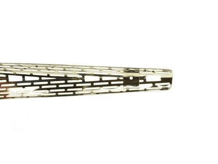 Hitzeblech Chrom gelocht Auspuff Universal