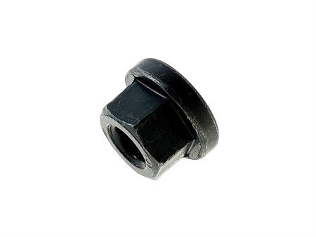 Sechskantmutter mit Bund M6 DIN 6331 Stahl 10 blank, 9 mm hoch