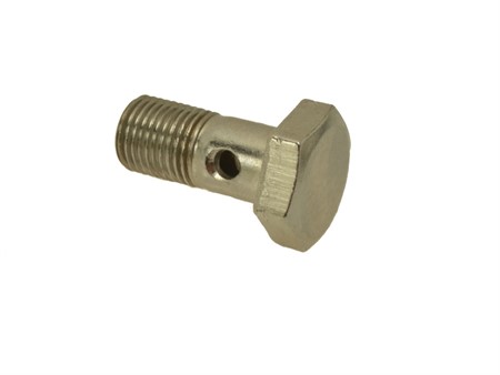 Vis banjo pour durite de frein M10x1mm, pompe AJP/Brembo et universel Vis banjo pour durite de frein M10x1mm, pompe AJP/Brembo et universel