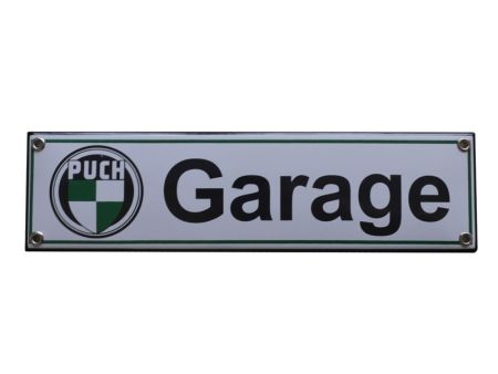 Tableau emblème en email, PUCH GARAGE Tableau emblème en email, PUCH GARAGE