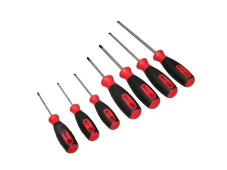 Set tournevis plat et crusiforme (6pcs) Set tournevis plat et crusiforme (6pcs)
