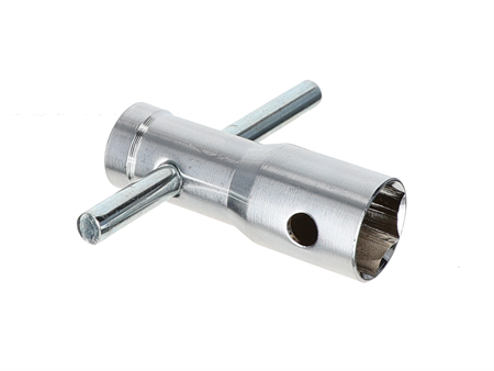 Clé outil usinée CNC pour bougie, 18/21mm universelle vélomoteurs