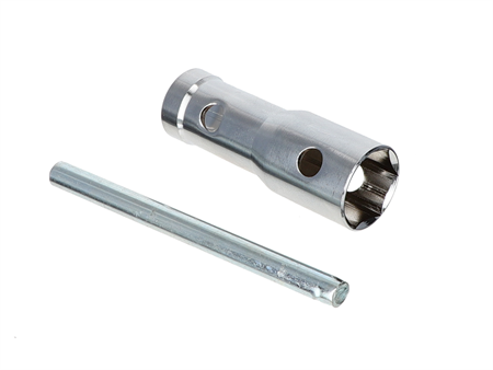 Clé outil usinée CNC pour bougie, 18/21mm universelle vélomoteurs