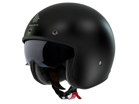 Casque JET ouvert Le Mans Noir matt , Taille : XS