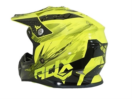 Casque ADX, jaune-noir, taille : XL