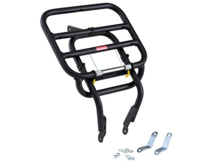 Porte bagages avant Piaggio Ciao - noir mat Porte bagages avant Piaggio Ciao - noir mat