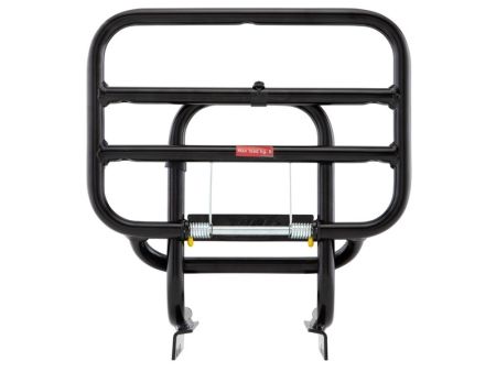 Porte bagages arrière Piaggio Ciao - noir brillant